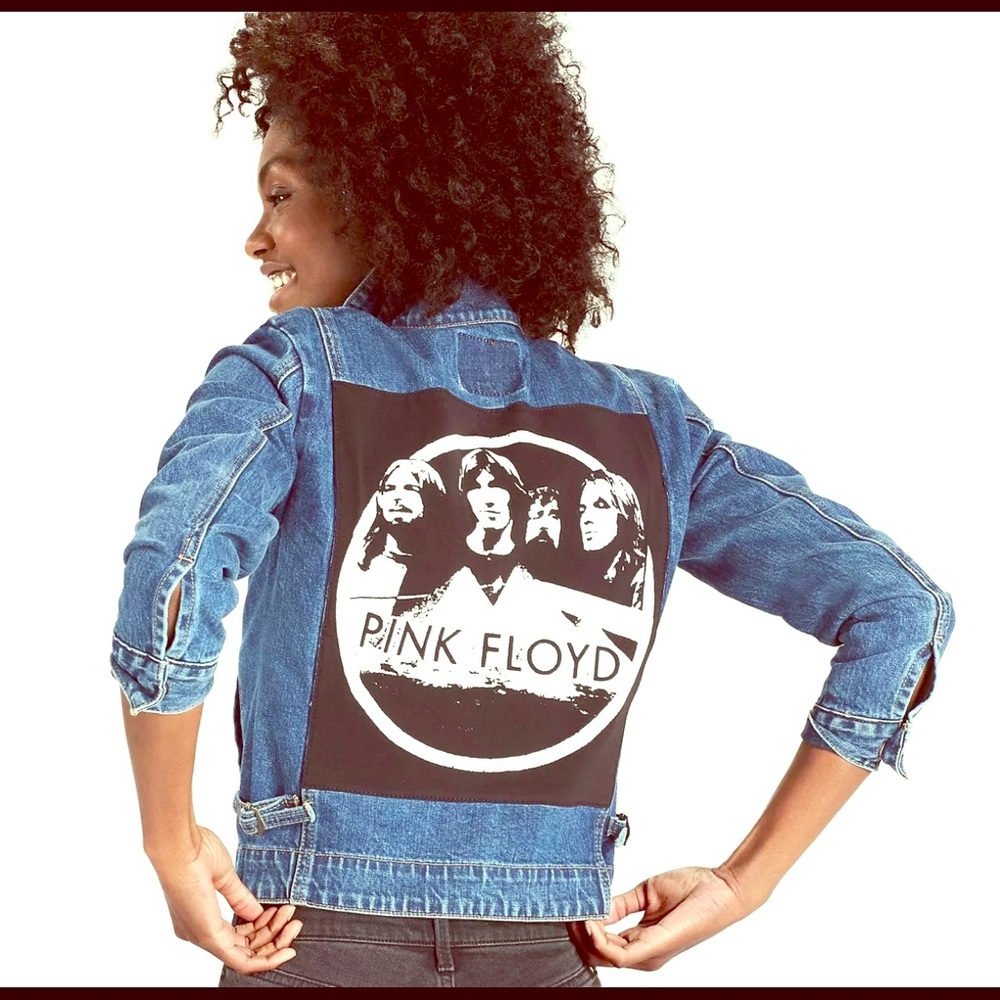 Vintage Pink Floyd Jean Jacket - Size 4